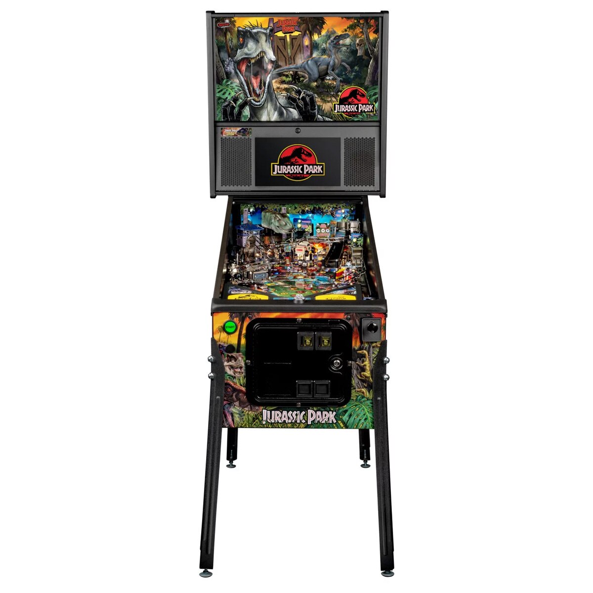 Stern Jurassic Park Premium Pinball Machine Scratch Dent Game